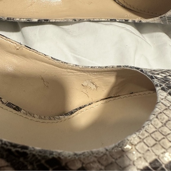 ENZO ANGIOLINI Eadixy Faux Snakeskin Pumps size‎ 8.5 - Picture 7 of 9